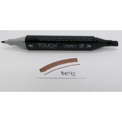 ShinHan Lihová fixa Touch Twin Marker BR92 Chocolate