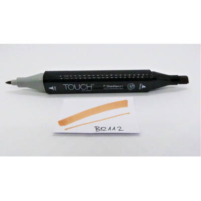 ShinHan Lihová fixa Touch Twin Marker BR112 Leather Brown