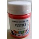 Barva na textil, Korálová, Decola, 50 ml