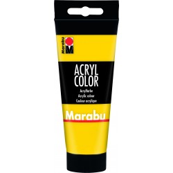 Akrylová barva žlutá 100 ml Marabu