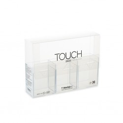 Krabička plastová prázdná na 36 kusů fixů Touch
