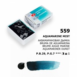 Akvarelová barva 559 Aquamarine mist 2,5 ml White Nights