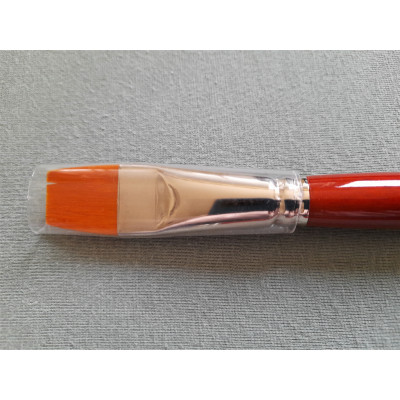 Sada štětců 9ks umělecké syntetické Toray s dlouhou rukojetí v pouzdře Lineo