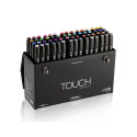 Touch Twin marker 60ks sada v kufříku ShinHan