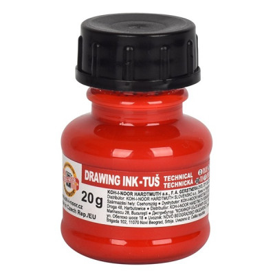 Tuš technická červená 20 g
