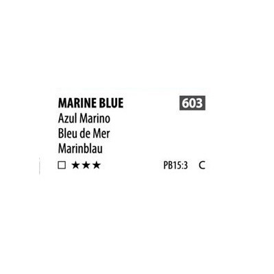Akvarelová mistrovská barva Marine blue PWC 15 ml ShinHanart