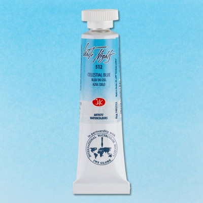 Akvarelová umělecká barva 512 Celestial White Nights Nevskaya Palitra 10 ml
