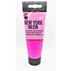 Akrylová barva New York neon růžová 100 ml Marabu
