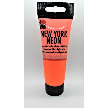 Akrylová barva New York neon oranžová 100 ml Marabu