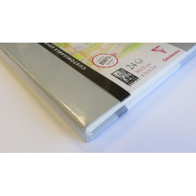 Akvarelové album CP 300g/m² 100 % celulóza 21x21 cm 24 listů Clairefontaine