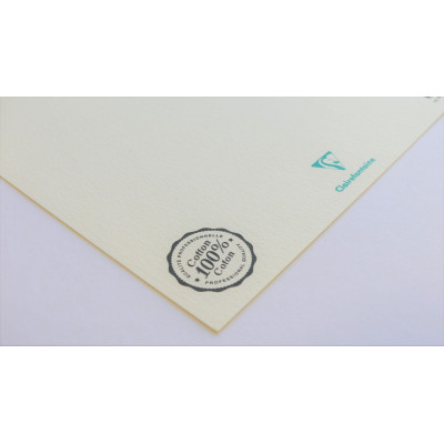 Blok na akvarel CP 300g/m² 100 % bavlna 30 x 40 cm 25 listů Clairefontaine