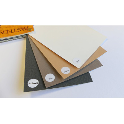 Blok na pastel 18x24 cm 12 listů 360g/m² č.2 Pastelmat Clairefontaine