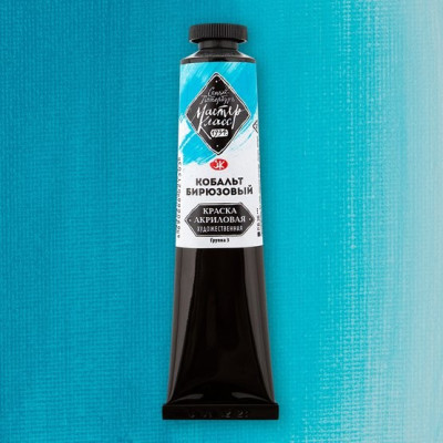 Akrylová barva 531 Cobalt turquoise 46 ml Master Class