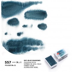 Akvarelová barva 557 Sky blue shadows 2,5 ml White Nights