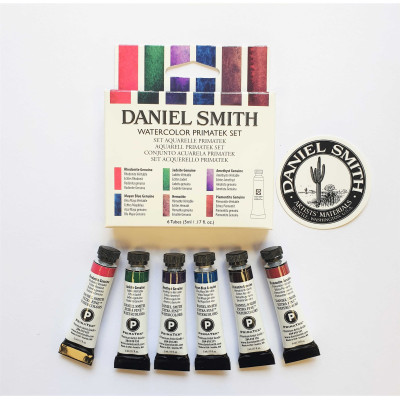 Daniel Smith akvarelové barvy 6x5ml Primatek set