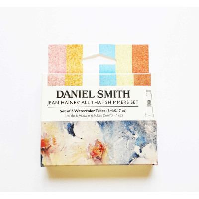 Daniel Smith akvarelové barvy 6x5ml Jean Haines All that shimmers set