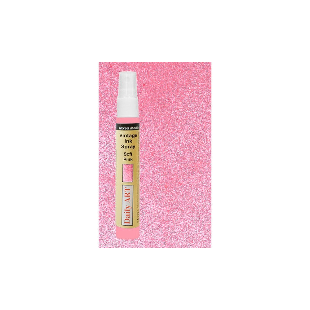 Inkoust barva Růžová jemná 30ml Vintage Mixed Media Daily ART Inkoust barva Růžová jemná 30ml Vintage Mixed Media Daily ART
