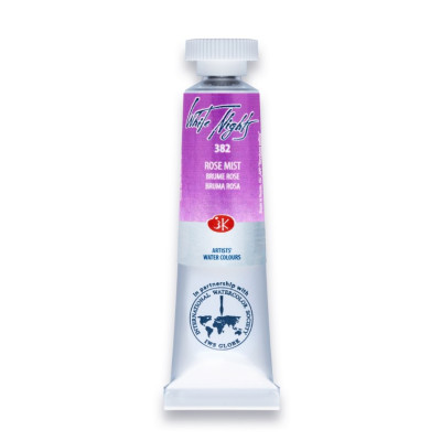 Akvarelová barva v tubě 10 ml 382 Rose mist White Nights Nevskaya Palitra