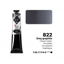 Akrylová barva Grey graphite 822 Master Class St. Petersburg 46ml