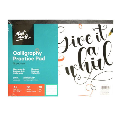 Cvičebnice na kaligrafii A4 70g/m² 50 listů Mont Marte