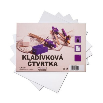 Čtvrtka kladívková A4 10 listů 250g/m²