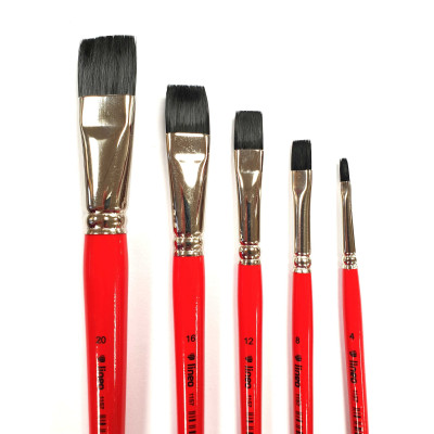 Štětec plochý 1157/8 syntetický robusto Lineo