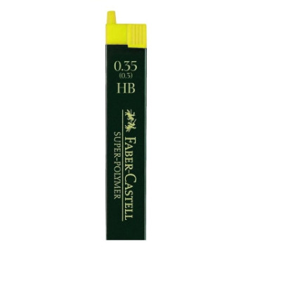 Tuhy HB 60 mm 0,35 mm 12 kusů Faber Castell