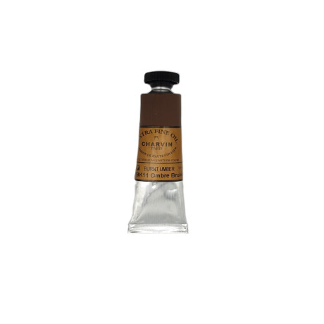 Olejová barva 190 Burnt Umber Charvin Paris Extra Fine 20 ml