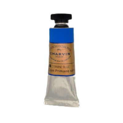 Kvašová barva 187 Cyanine Blue 20 ml Charvin Paris Extra Fine