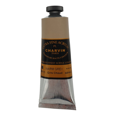 Akrylová barva 008 Warm Grey Charvin Paris Extra Fine 60 ml