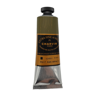 Akrylová barva 858 Khaki Charvin Paris Extra Fine 60 ml
