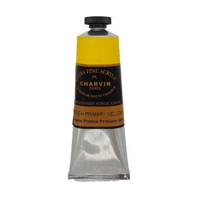 Akrylová barva 346 French Primary Yellow Charvin Paris Extra Fine 60 ml