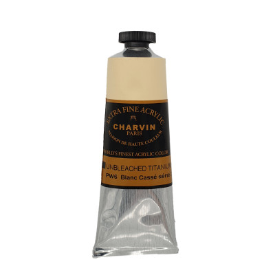 Akrylová barva 247 Unbleached Titanium Charvin Paris Extra Fine 60 ml