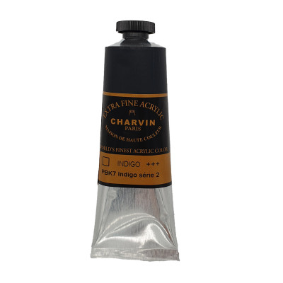 Akrylová barva Indigo 582 Charvin Paris Extra Fine 60 ml