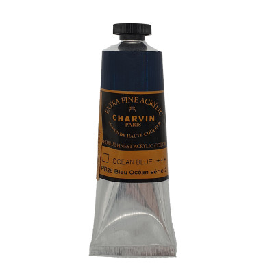 Akrylová barva Ocean Blue 643 Charvin Paris Extra Fine 60 ml