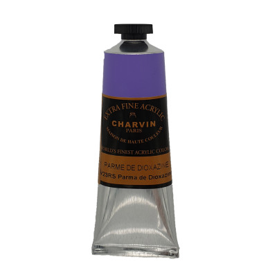 Akrylová barva Parme De Dioxazine 520 Charvin Paris Extra Fine 60 ml