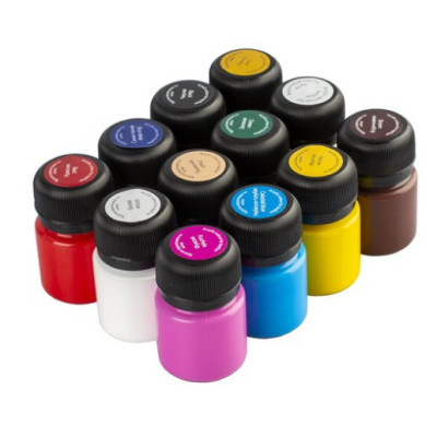 Barvy na kůži 11x20 ml 1x20ml lak Decola