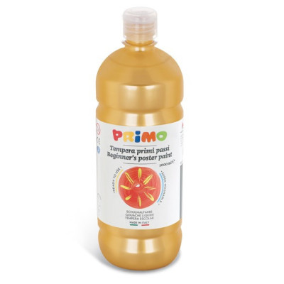 Temperová barva žlutá metalická 300 ml Primo