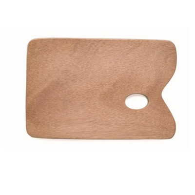 Paleta z překližky oválná 18x24 cm