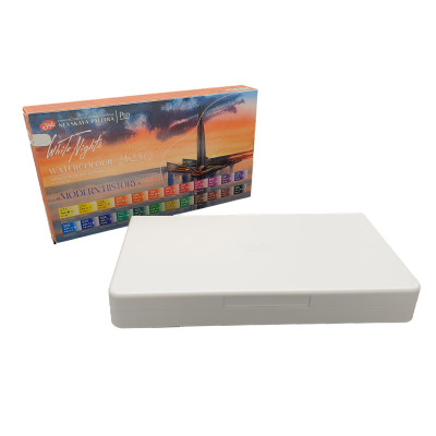 White Nights Akvarelové barvy Modern history sada 24x2,5 ml
