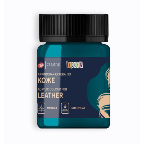 Decola Barva na kůži tyrkysová 50ml