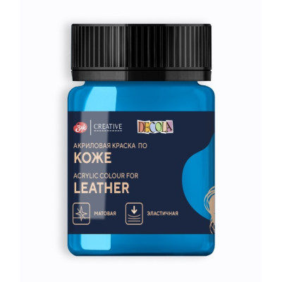 Decola Barva na kůži nebesky modrá 50 ml