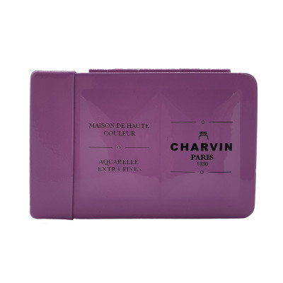 Charvin Akvarelové barvy Extra Fine 12 ks Exclusive box Violet