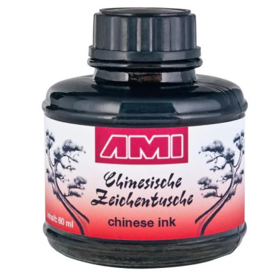 AMI Čínská tuš černá umělecká 60 ml