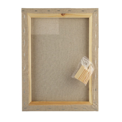 Ladoga Malířské plátno Len-Bavlna 280g/m² transparentní šeps 30x40 cm