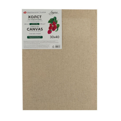 Ladoga Malířské plátno Len-Bavlna 280g/m² transparentní šeps 30x40 cm