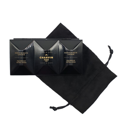 Charvin Paris Akvarelové barvy Extra Fine Noir diamond sada 16 ks