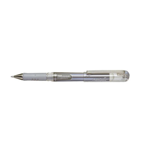 Gelové pero stříbrné 1mm Pentel