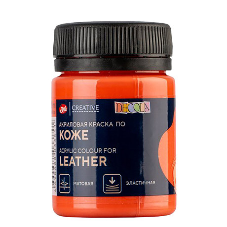 Decola Barva na kůži korálová 50 ml