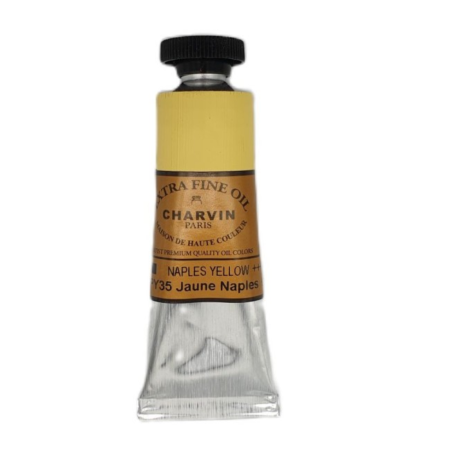 Olejová barva Naples Yellow Charvin Paris tuba 20 ml